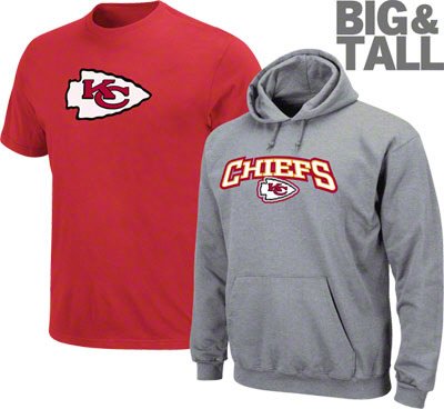 big and tall chiefs apparel