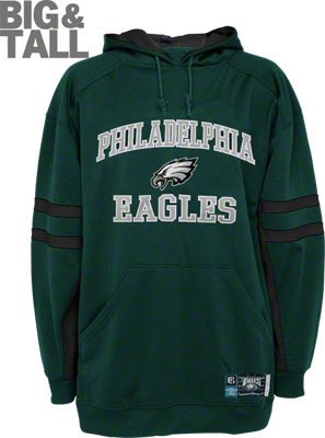 Big and Tall Philadelphia Eagles Hooded Sweatshirt