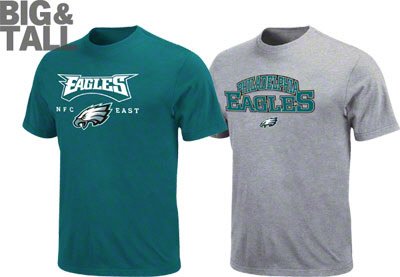 Big and Tall Philadelphia Eagles Combo T-Shirt