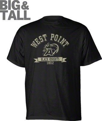 Big Tall Army Black Knights, West Point T-Shirt