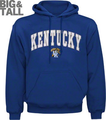 Kentucky Wildcats Big and Tall Hoodie Sweatshirt