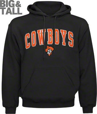 Big and Tall Oklahoma State Cowboys Hoodie Sweatshirt