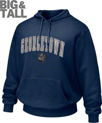 Big and Tall Georgeown Hoyas Sweatshirt Hoodie