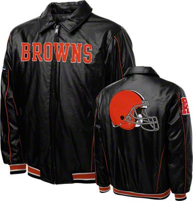 Cleveland Browns Leather Jacket - USALast