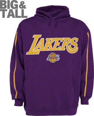 Big and Tall Los Angeles Lakers Sweatshirt Hoodie