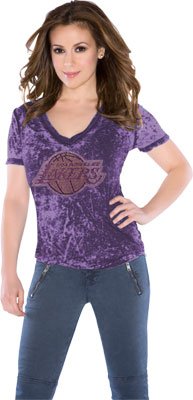 Womens Plus Size Los Angeles Lakers T-Shirt