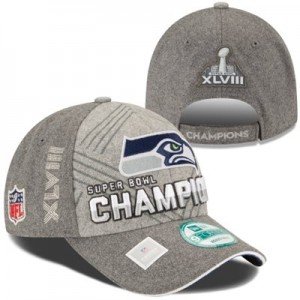 seattle seahawks superbowl champions adjustable hat