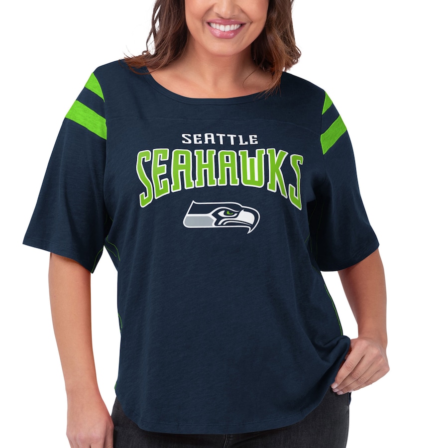 Women's Plus Size Seahawks T-Shirt in 1X 2X 3X 4X